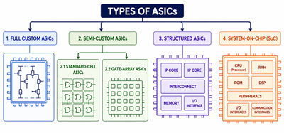 Types of ASICs and their Classifications