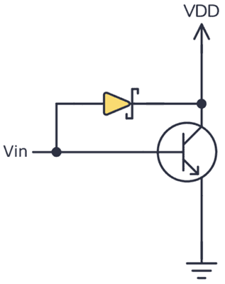 Figure 5. Schottky Diodes in Transistor Circuits.png