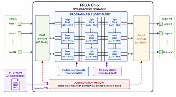 How an FPGA Processes Signals using Programmable Logic