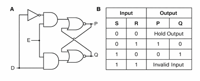 S–R Latch Stores One Bit; Both Active Inputs are Invalid
